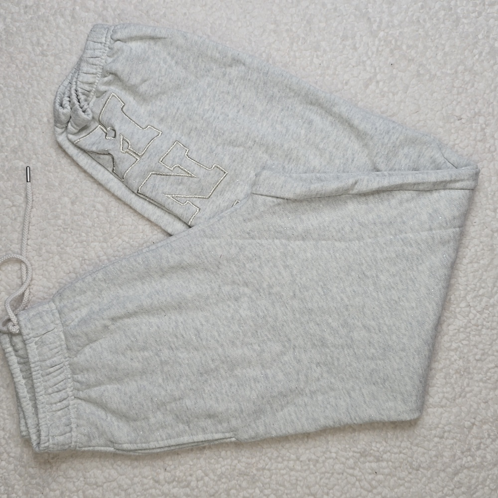 3329 NWT PINK Campus Fleece Sweatpants Sz XS - Picture 4 of 8
